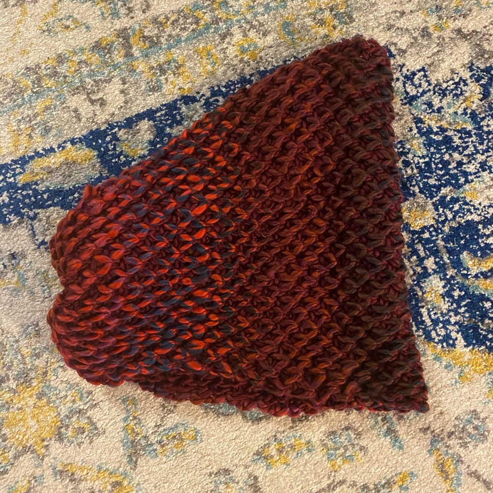 NEW Multicolored Knit Infinity Scarf